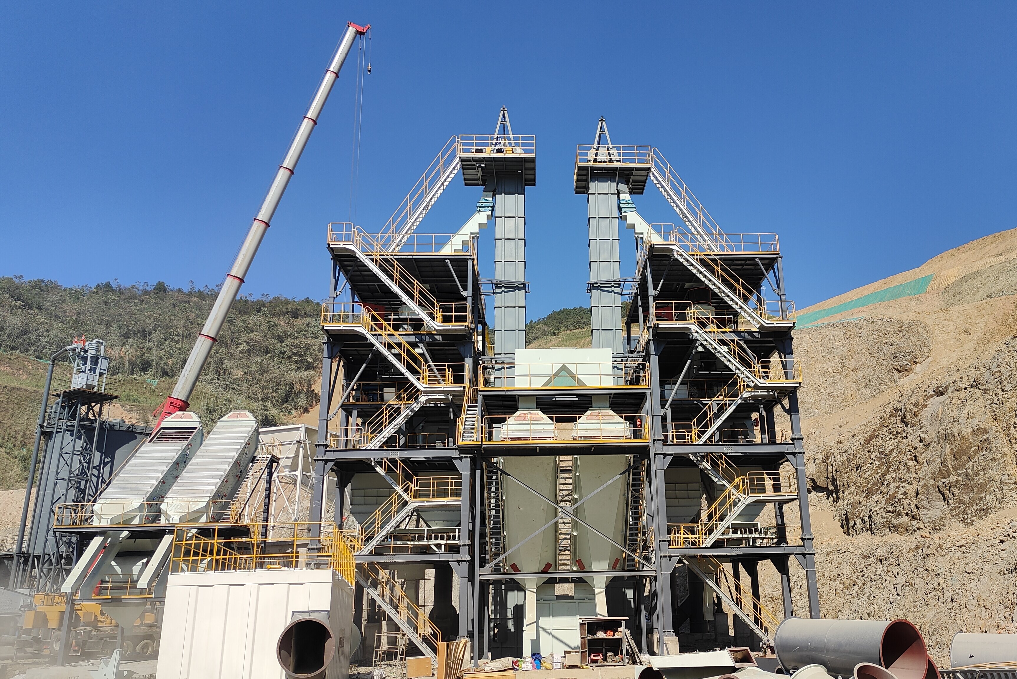 干法制砂樓生產(chǎn)的機制砂與水洗砂，誰的品質(zhì)更勝一籌？